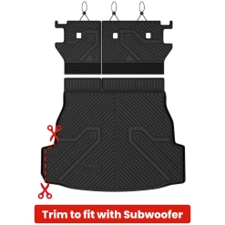 Fit for 2026 Toyota RAV4 Hybrid or RAV4 PHEV Floor Mats or Seatback & Cargo Mats