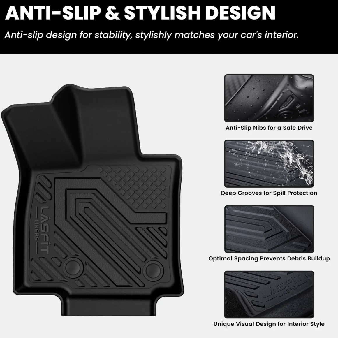 Fit for 2026 Toyota RAV4 Hybrid or RAV4 PHEV Floor Mats or Seatback & Cargo Mats