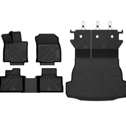 Fit for 2026 Toyota RAV4 Hybrid or RAV4 PHEV Floor Mats or Seatback & Cargo Mats