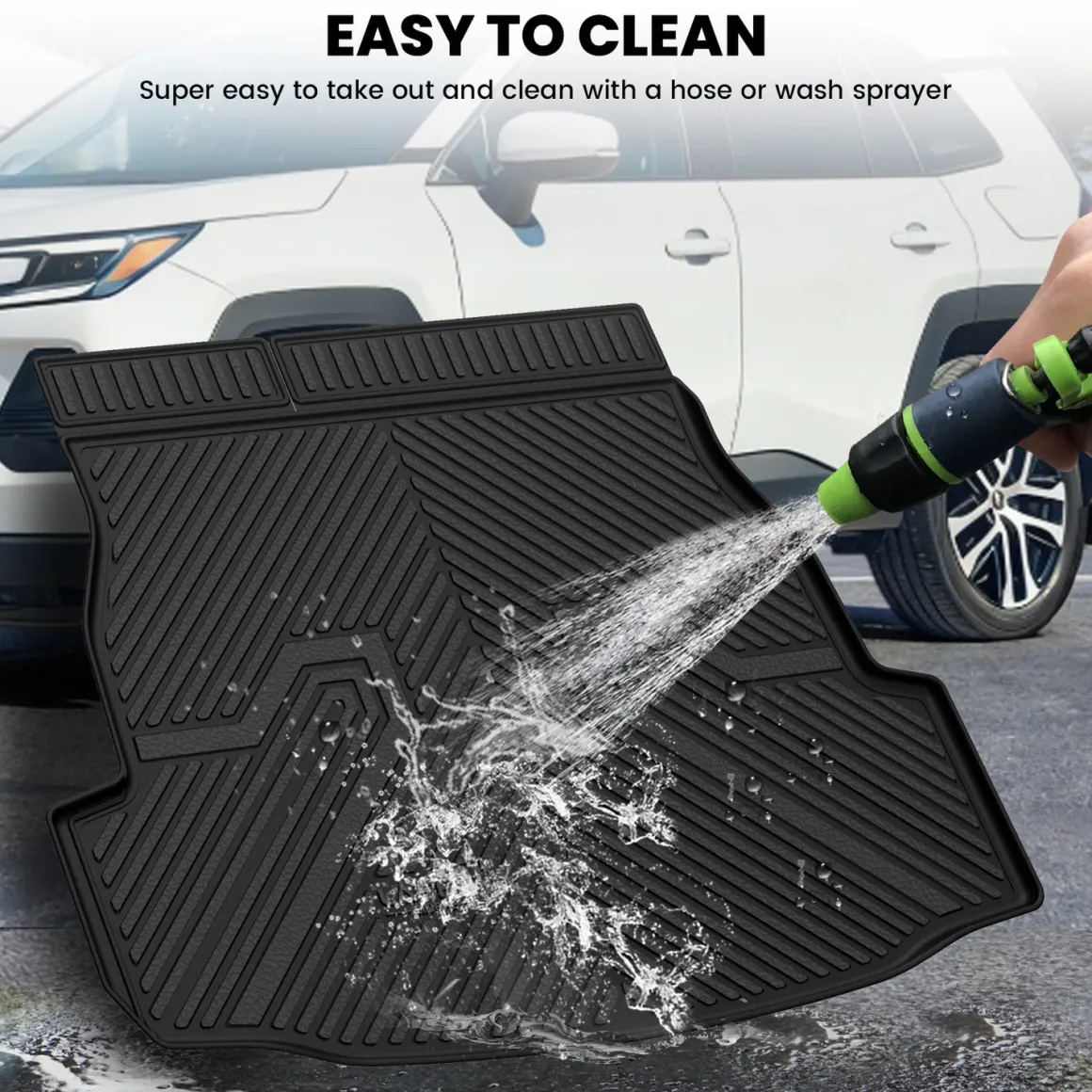 Fit for 2026 Toyota RAV4 Hybrid or RAV4 PHEV Floor Mats or Seatback & Cargo Mats