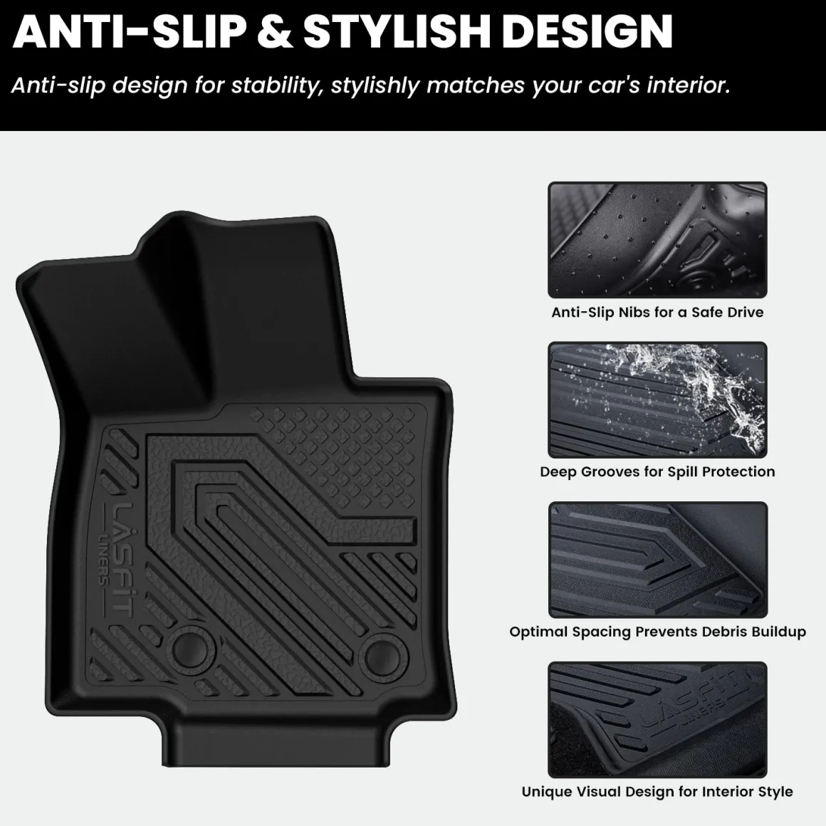 Fit for 2026 Toyota RAV4 Hybrid or RAV4 PHEV Floor Mats or Seatback & Cargo Mats