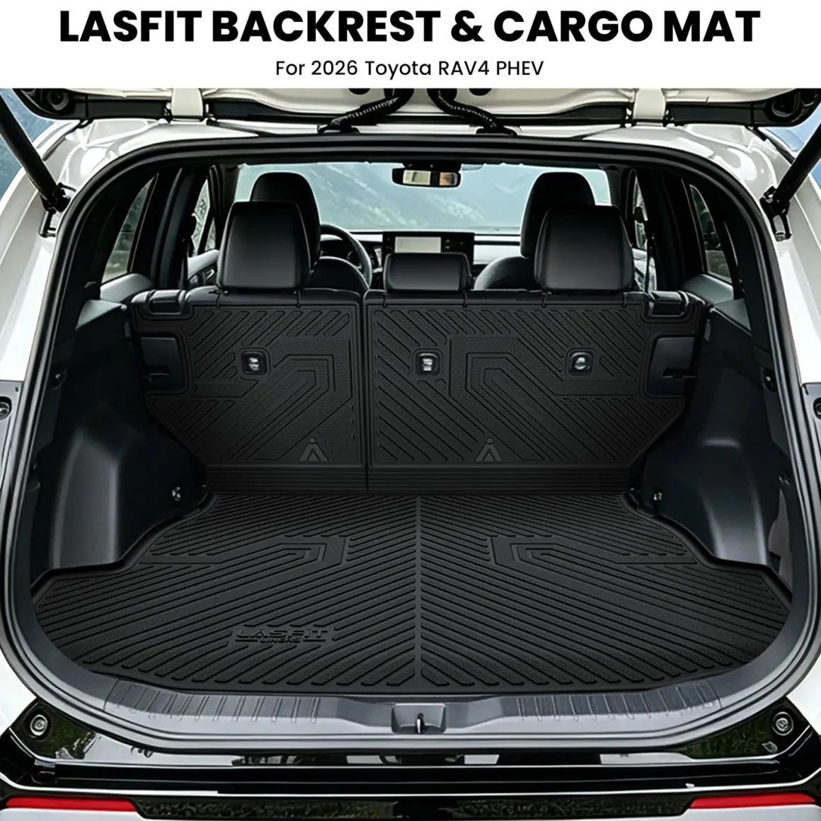 Fit for 2026 Toyota RAV4 Hybrid or RAV4 PHEV Floor Mats or Seatback & Cargo Mats