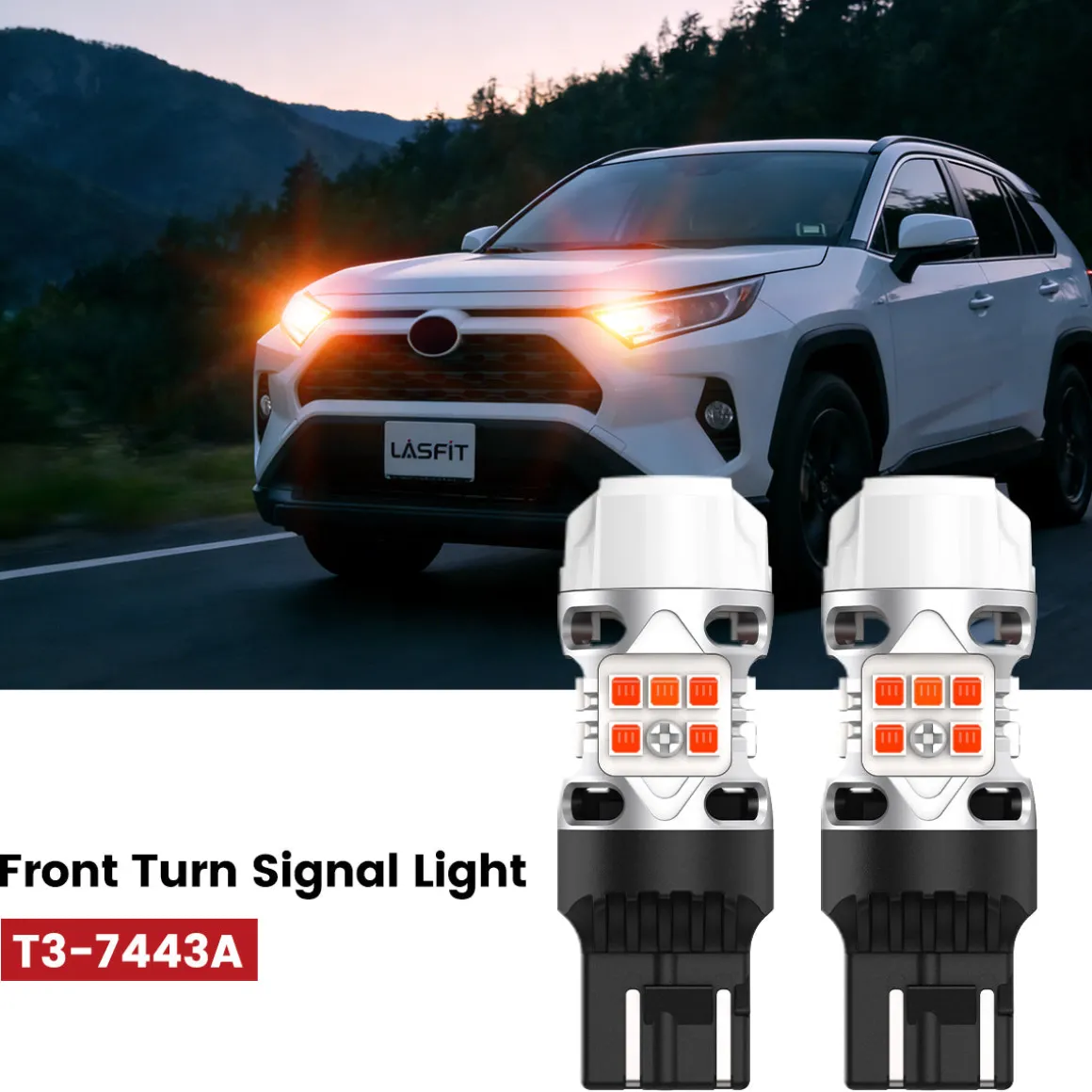 Fit for 2019-2021 Toyota RAV4 LED Bulbs Upgrade