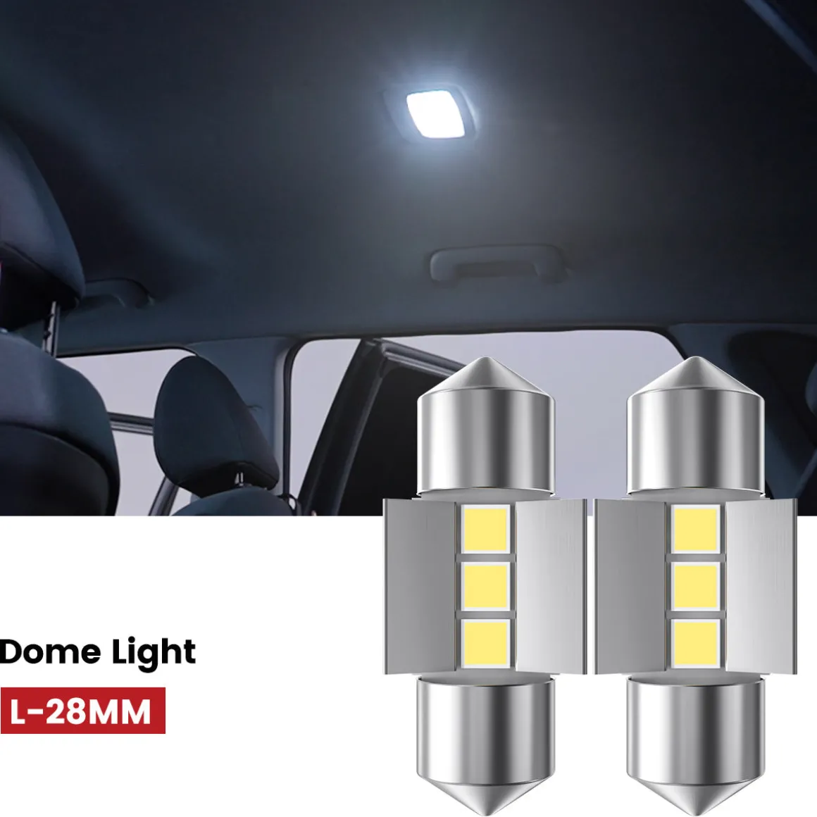 Fit for 2019-2021 Toyota RAV4 LED Bulbs Upgrade