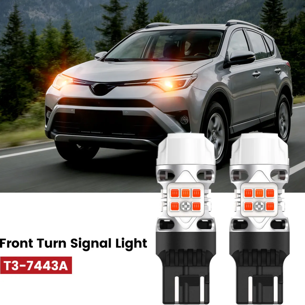 Fit for 2016-2018 Toyota RAV4 LED Bulbs Upgrade