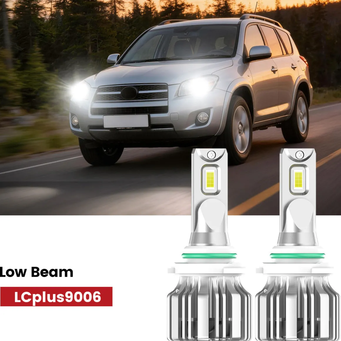 Fit for 2006-2012 Toyota RAV4 LED Bulbs Upgrade