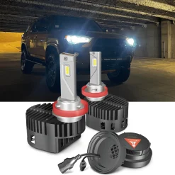 Fit for Toyota 4Runner 2014-2020 Custom H11 LED Bulbs with Dust Cover | Pro-DC Series