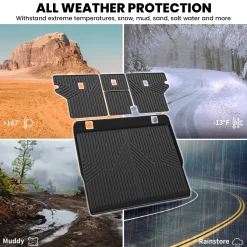 Fit for 2013-2024 Toyota 4Runner Floor Mats or Seatback & Cargo Mats