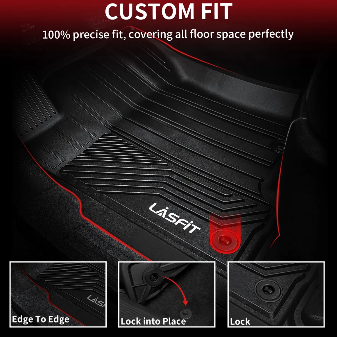 Fit for 2013-2024 Toyota 4Runner Floor Mats or Seatback & Cargo Mats