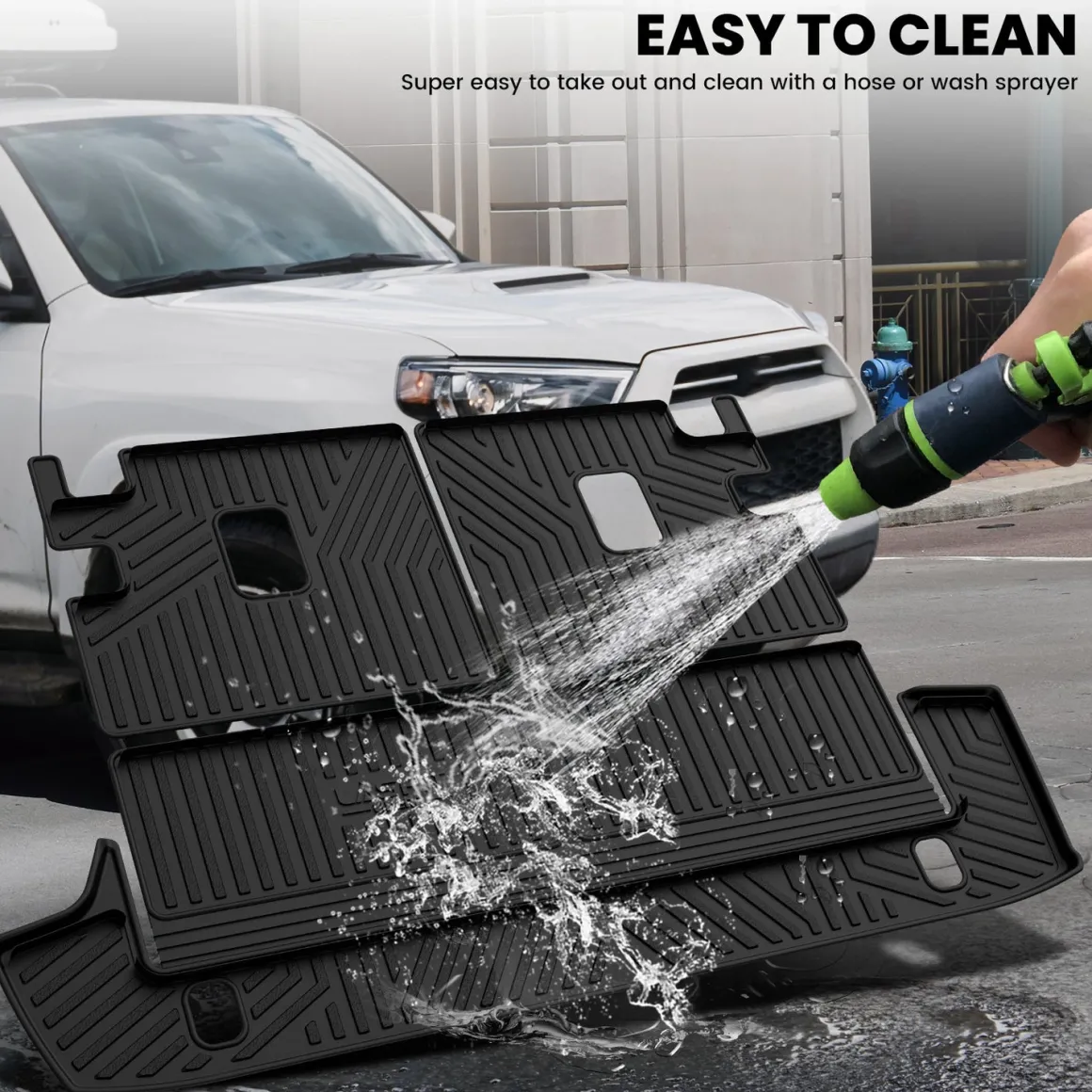 Fit for 2013-2024 Toyota 4Runner Floor Mats or Seatback & Cargo Mats