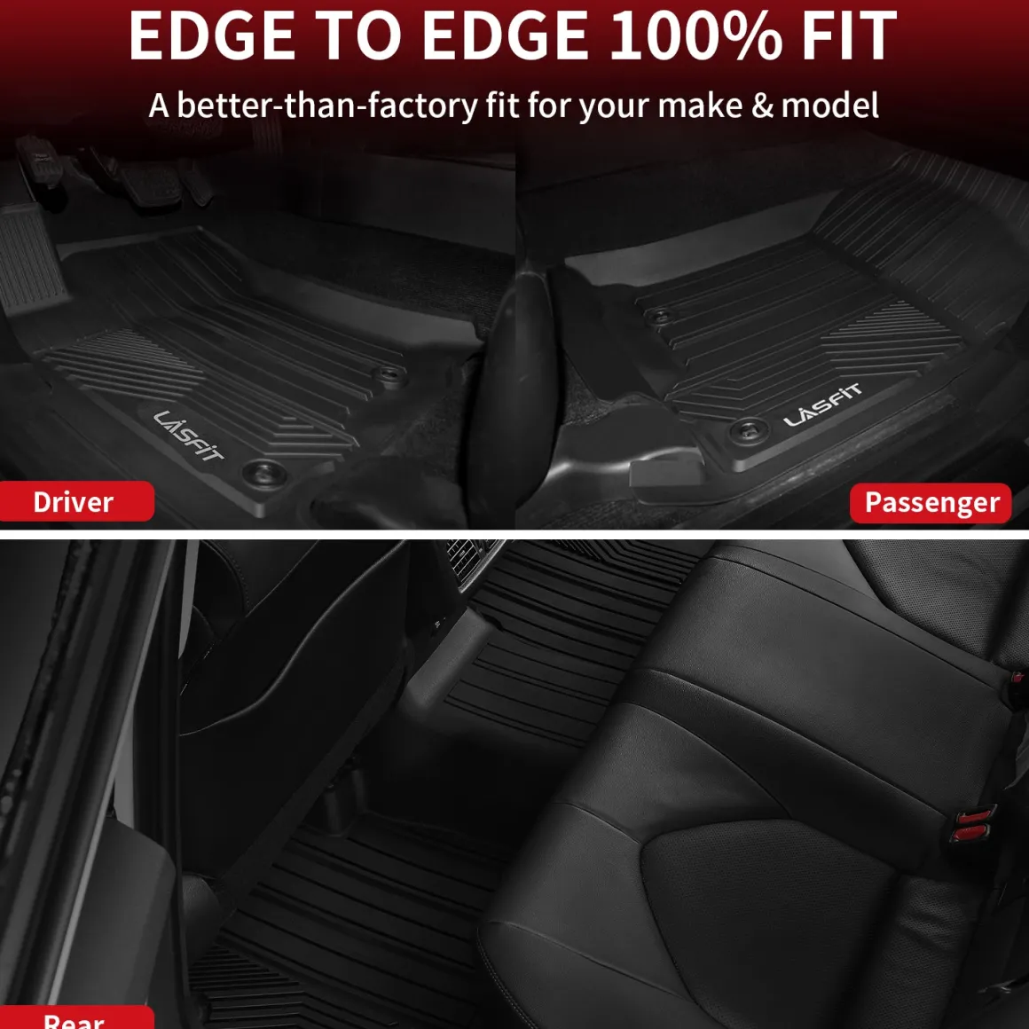 Fit for 2013-2024 Toyota 4Runner Floor Mats or Seatback & Cargo Mats