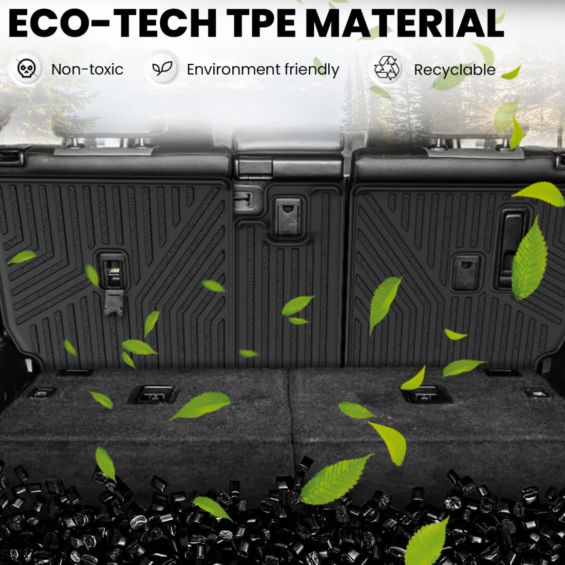Fit for 2013-2024 Toyota 4Runner Floor Mats or Seatback & Cargo Mats