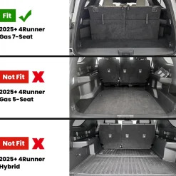 Fit for 2025-2026 Toyota 4Runner Floor Mats or Seatback Mat or Cargo Mat