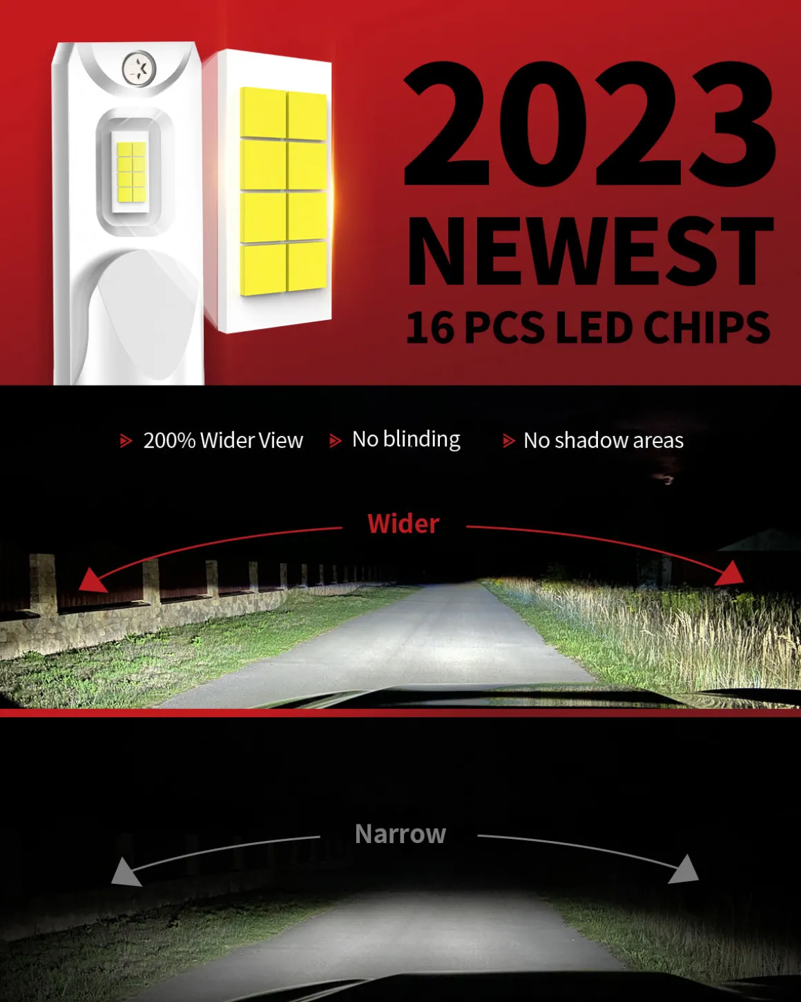 Fit for 2006-2013 Toyota 4Runner LED Bulbs Upgrade