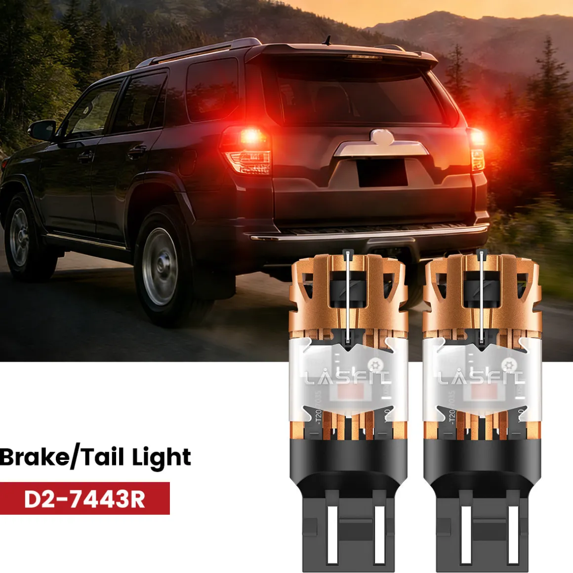 Fit for 2006-2013 Toyota 4Runner LED Bulbs Upgrade