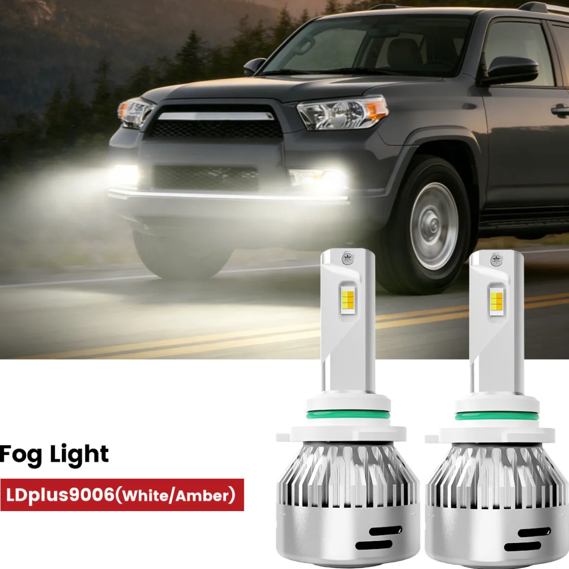 Fit for 2006-2013 Toyota 4Runner LED Bulbs Upgrade