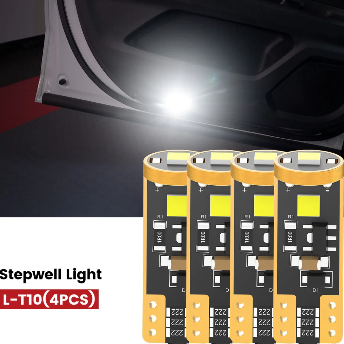 Fit for 2006-2013 Toyota 4Runner LED Bulbs Upgrade