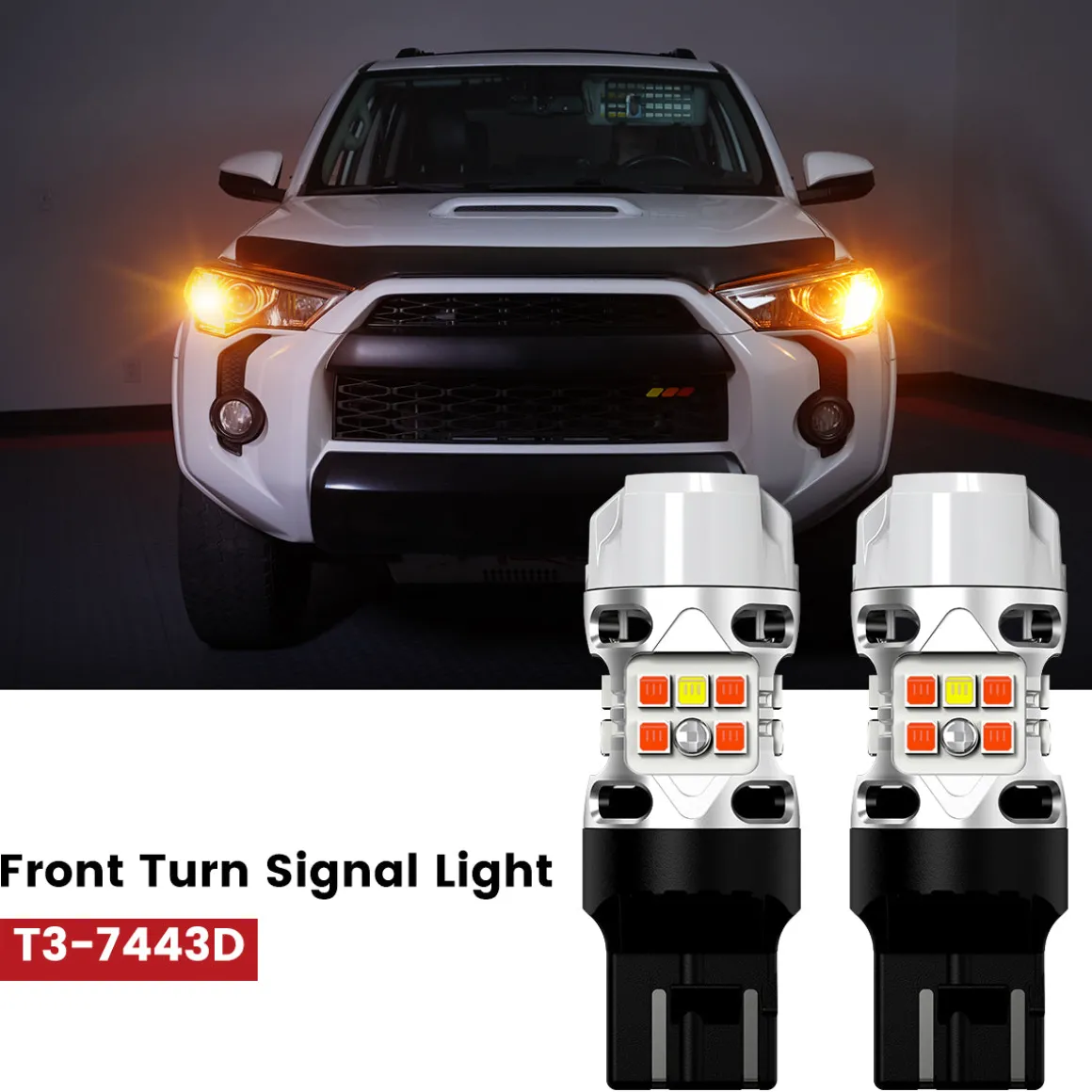 Fit for 2014-2020 Toyota 4Runner LED Bulbs Upgrade | Tested and Verified