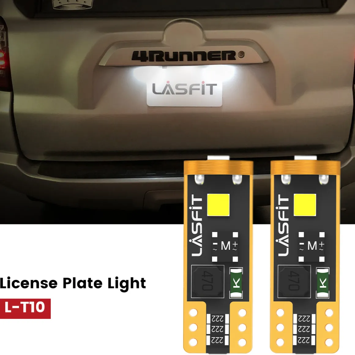 Fit for 2014-2020 Toyota 4Runner LED Bulbs Upgrade | Tested and Verified