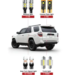 Fit for 2021-2024 Toyota 4Runner LED Exterior Interior Lights Upgrade | Tested and Verified