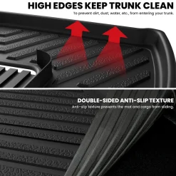 Fit for 2010-2012 Toyota 4Runner Seatback & Cargo Mats