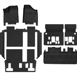 Fit for 2013-2020 Toyota Sienna Floor Mats & Cargo Mat, Fit Fixed center console