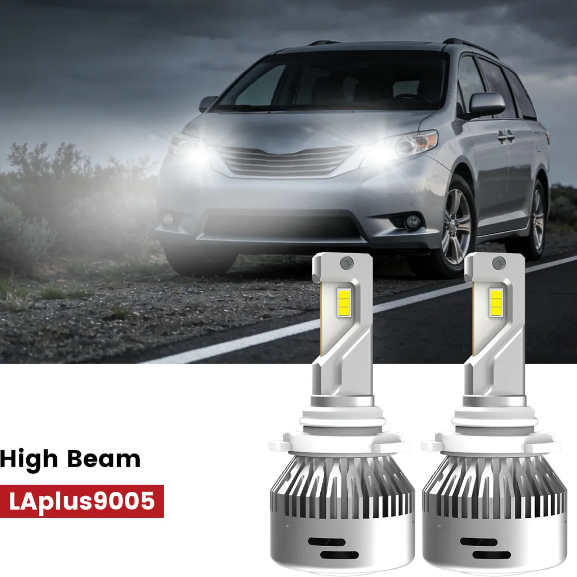 Fit for 2011-2014 Toyota Sienna LED Bulbs H11 9005 Exterior Interior Bulb Plug n Play