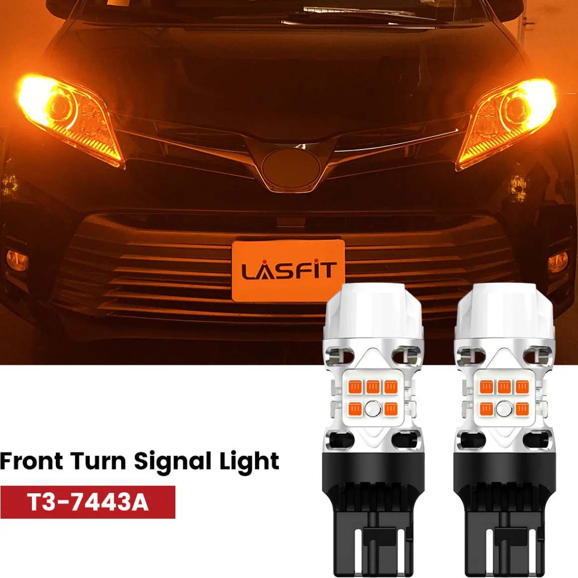 Fit for 2015-2020 Toyota Sienna The Brightest LED Bulbs Upgrade | Tested and Verified