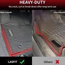 Fit for 2016-2023 Toyota Tacoma Floor Mats, Fit Automatic Transmission Only