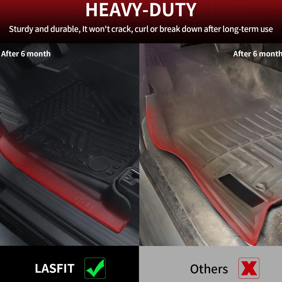 Fit for 2008-2011 Toyota Tacoma Floor Mats, Fit Auto Trans Only