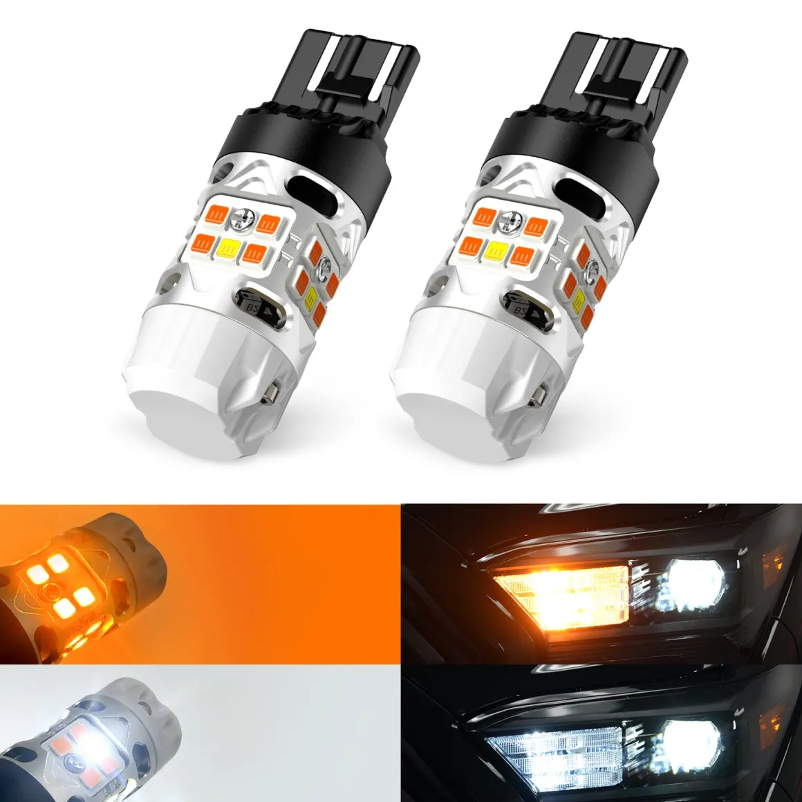 Fit for 2024-2026 Toyota Tacoma LED Front Turn Signal Lights Upgrade | Tested and Verified