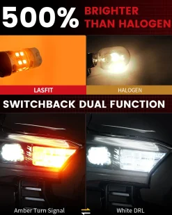 Fit for 2024-2026 Toyota Tacoma LED Front Turn Signal Lights Upgrade | Tested and Verified