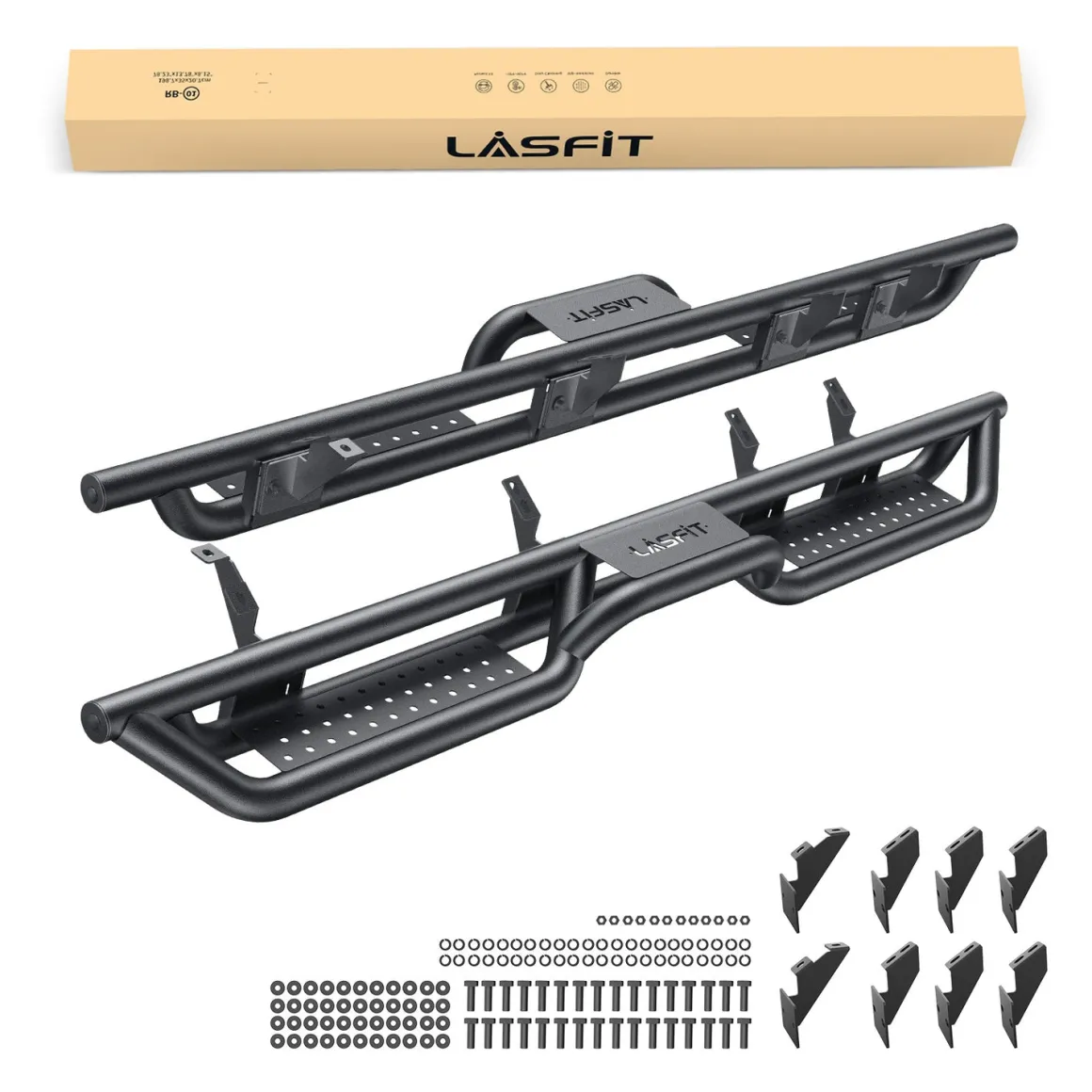 Fit for 2024-2026 Toyota Tacoma Running Boards Side Steps, Fit Double Cab ONLY
