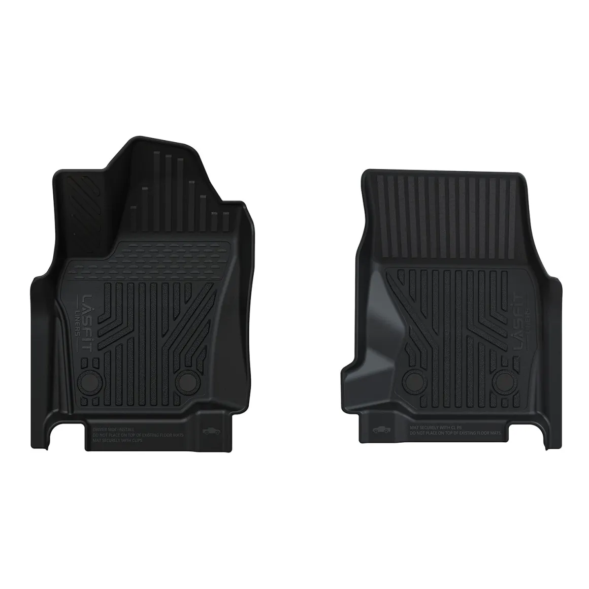 Fit for 2024-2026 Toyota Tacoma 1st Row Floor Mats, Fit Auto Transmission Only