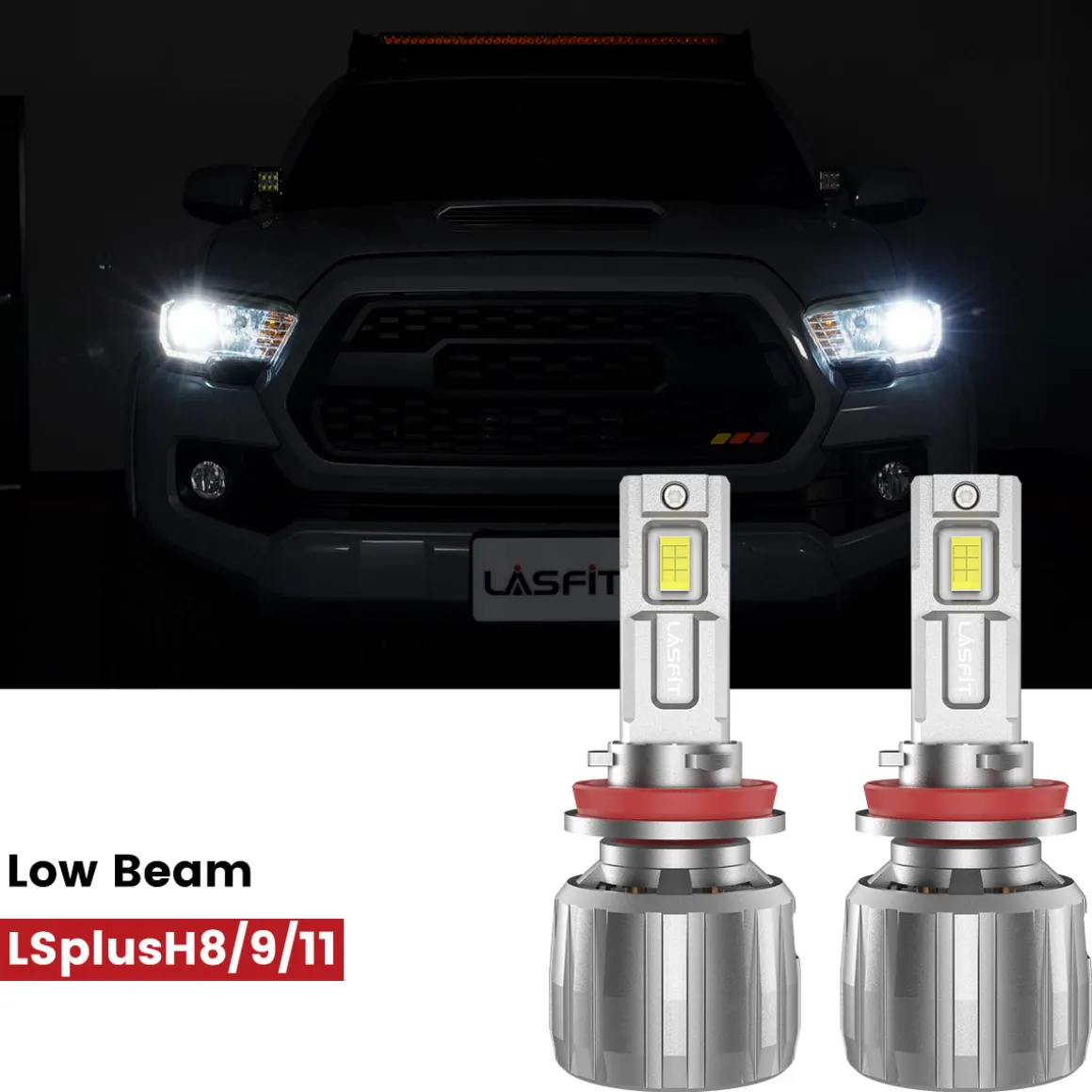 Fit for 2016-2023 Toyota Tacoma The Brightest LED Bulbs Upgrade | Tested and Verified