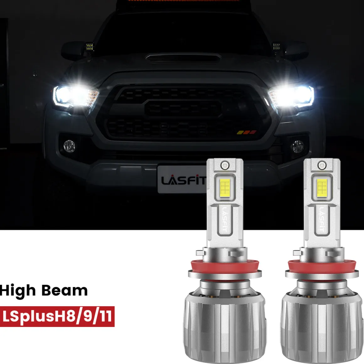 Fit for 2016-2023 Toyota Tacoma The Brightest LED Bulbs Upgrade | Tested and Verified