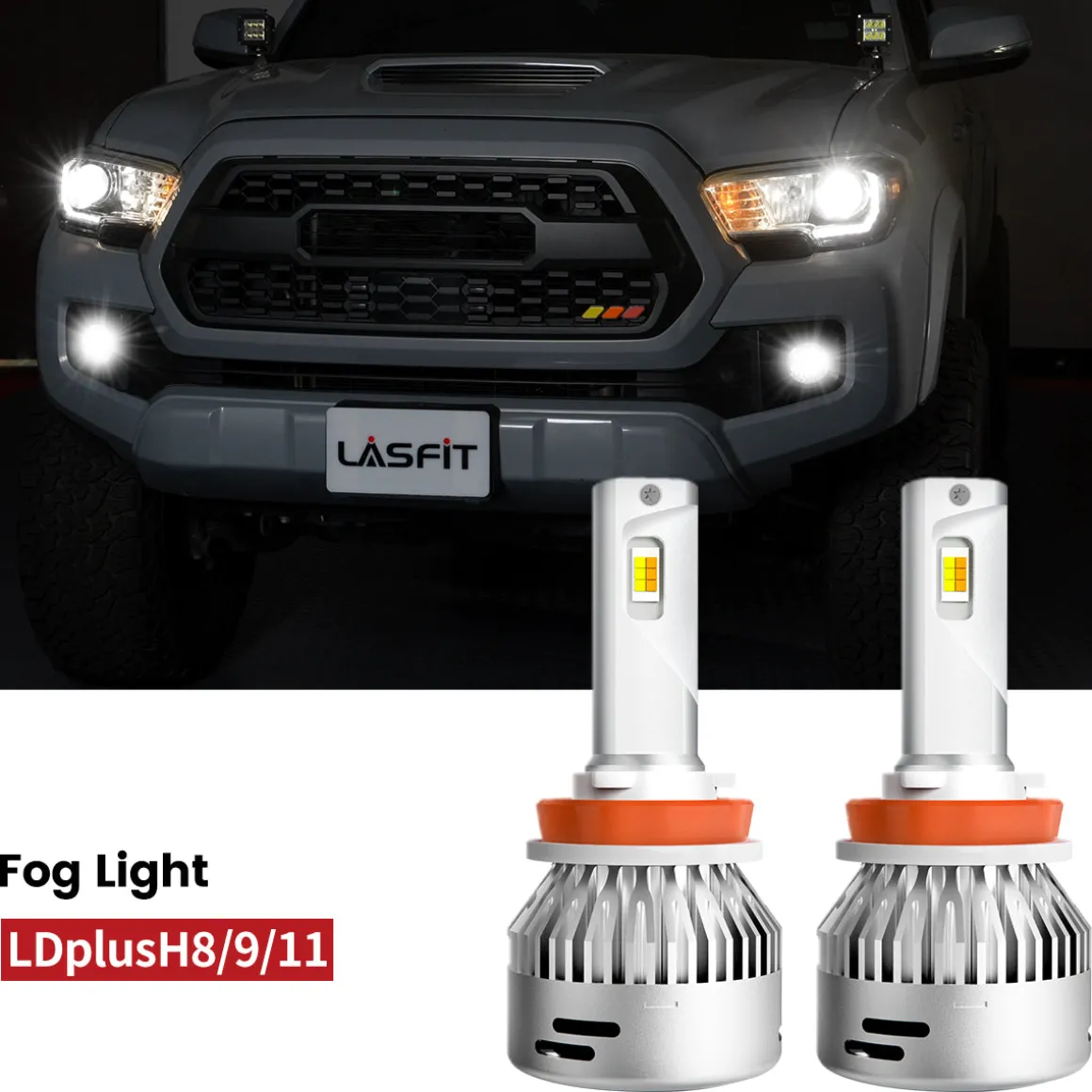 Fit for 2016-2023 Toyota Tacoma The Brightest LED Bulbs Upgrade | Tested and Verified