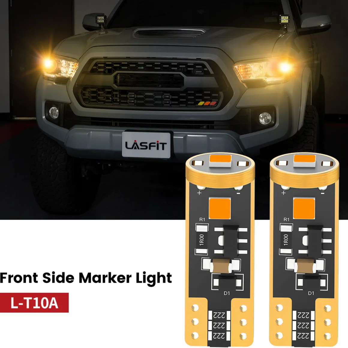 Fit for 2016-2023 Toyota Tacoma The Brightest LED Bulbs Upgrade | Tested and Verified