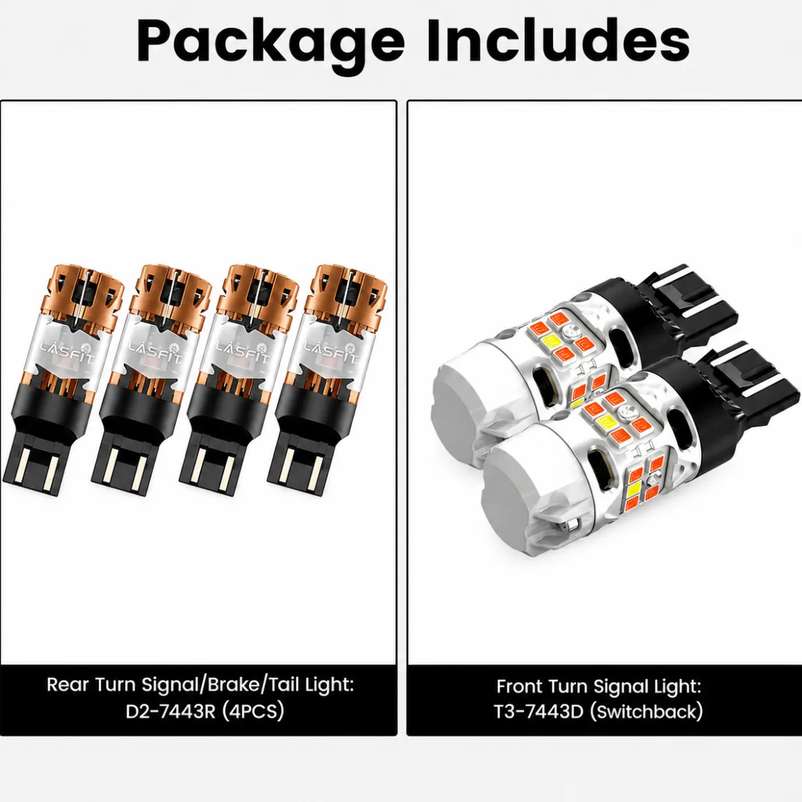 Fit for 2016-2023 Toyota Tacoma The Brightest LED Bulbs Upgrade | Tested and Verified