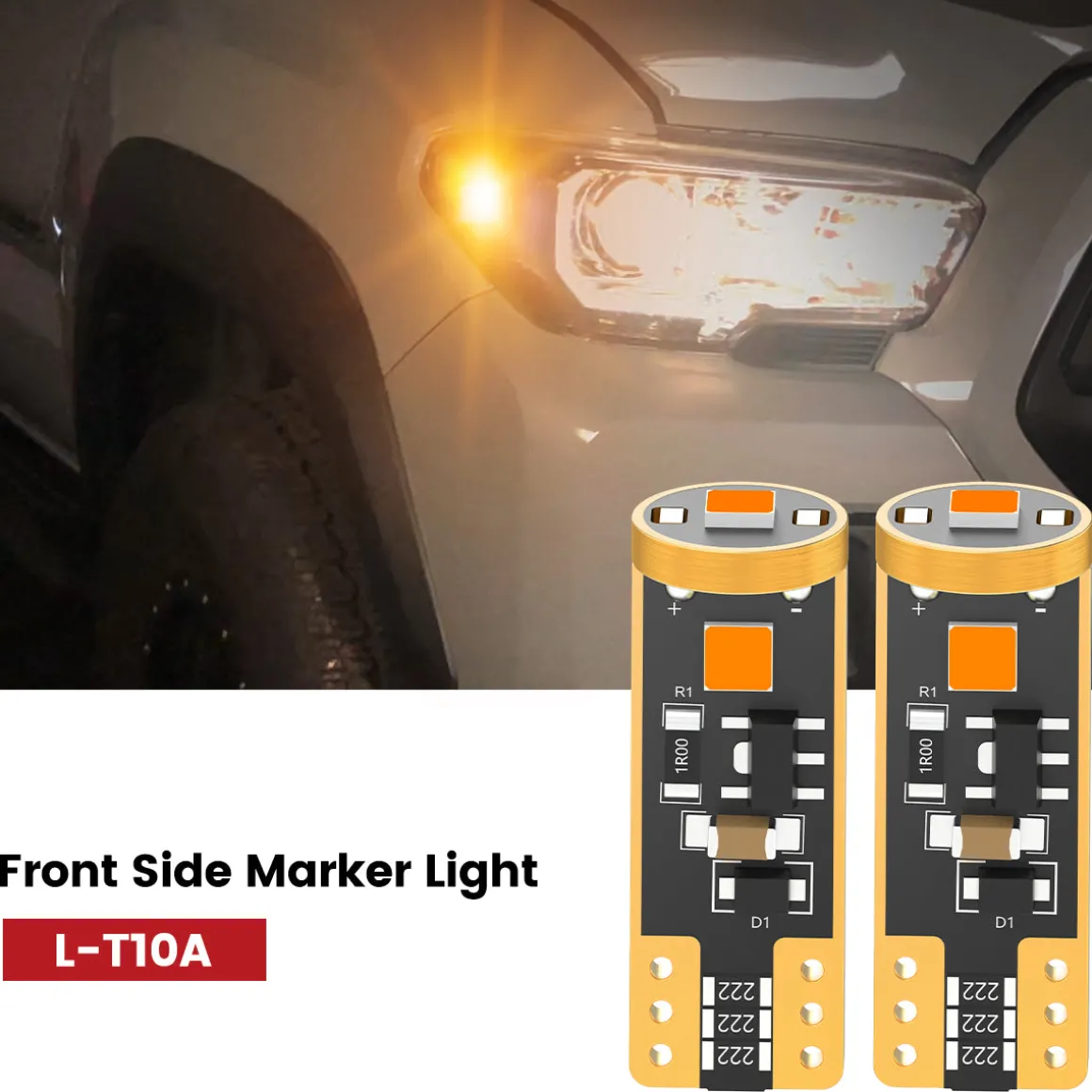 Fit for 2001-2015 Toyota Tacoma The Brightest LED Bulbs Upgrade | Tested and Verified