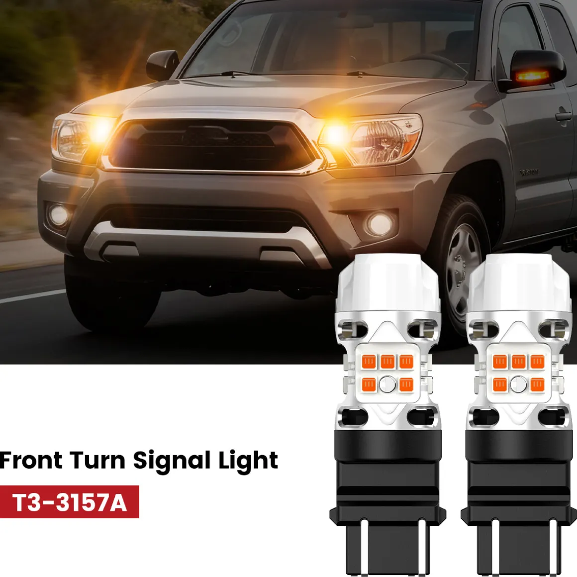 Fit for 2001-2015 Toyota Tacoma The Brightest LED Bulbs Upgrade | Tested and Verified