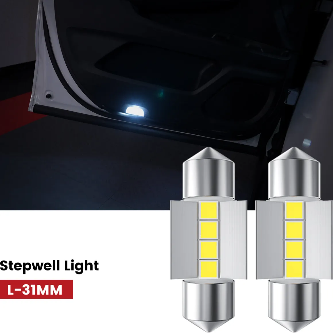 Fit for 2001-2015 Toyota Tacoma The Brightest LED Bulbs Upgrade | Tested and Verified