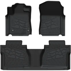 Fit for 2007-2011 Toyota Tundra Floor Mats, Fit Double Cab Only, Not Fit CrewMax or Regular Cab
