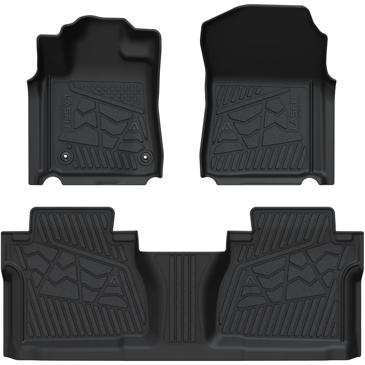 Fit for 2007-2011 Toyota Tundra Floor Mats, Fit Double Cab Only, Not Fit CrewMax or Regular Cab