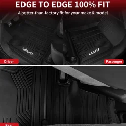 Fit for 2014-2021 Toyota Tundra Floor Mats 1st & 2nd Row Seat