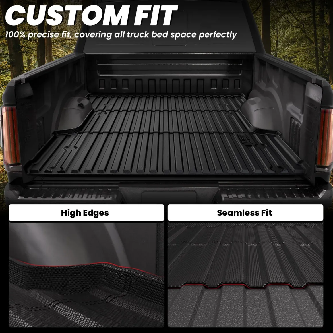 Fit for 2022-2026 Toyota Tundra Heavy Duty Custom Bed Mat or Tailgate Mat