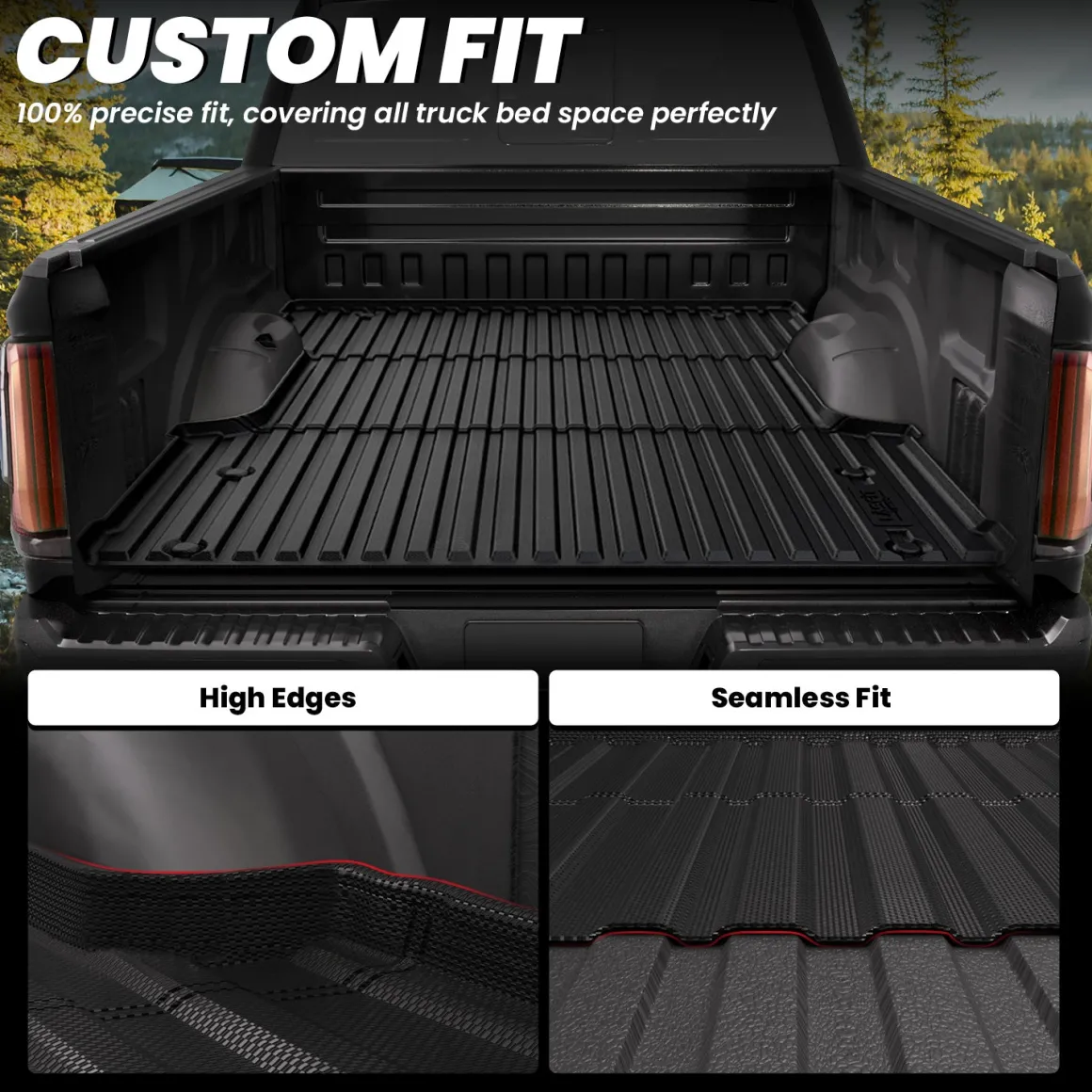 Fit for 2022-2026 Toyota Tundra Heavy Duty Custom Bed Mat or Tailgate Mat