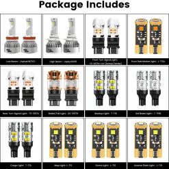 Fit for 2007-2013 Toyota Tundra LED Bulbs Upgrade
