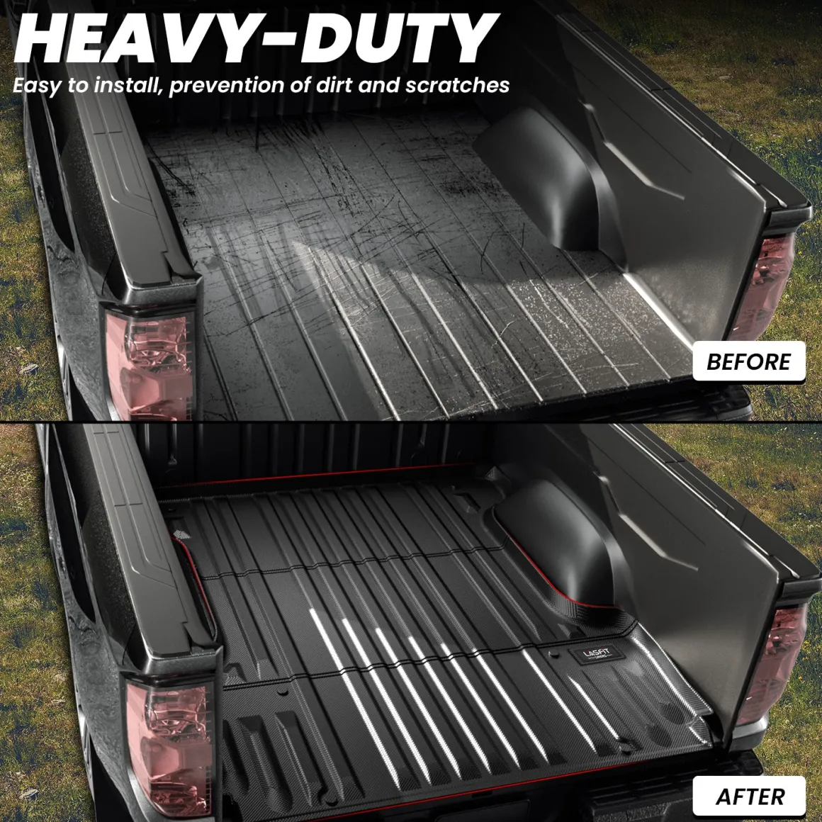 Fit for 2007-2021 Toyota Tundra Truck Bed Mat or Tailgate Mat