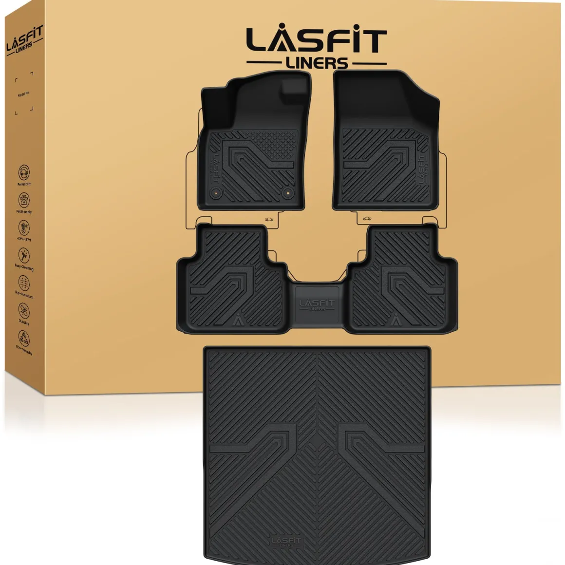 Fit for 2020-2026 Volkswagen Atlas Cross Sport Floor Mats or Cargo Mat